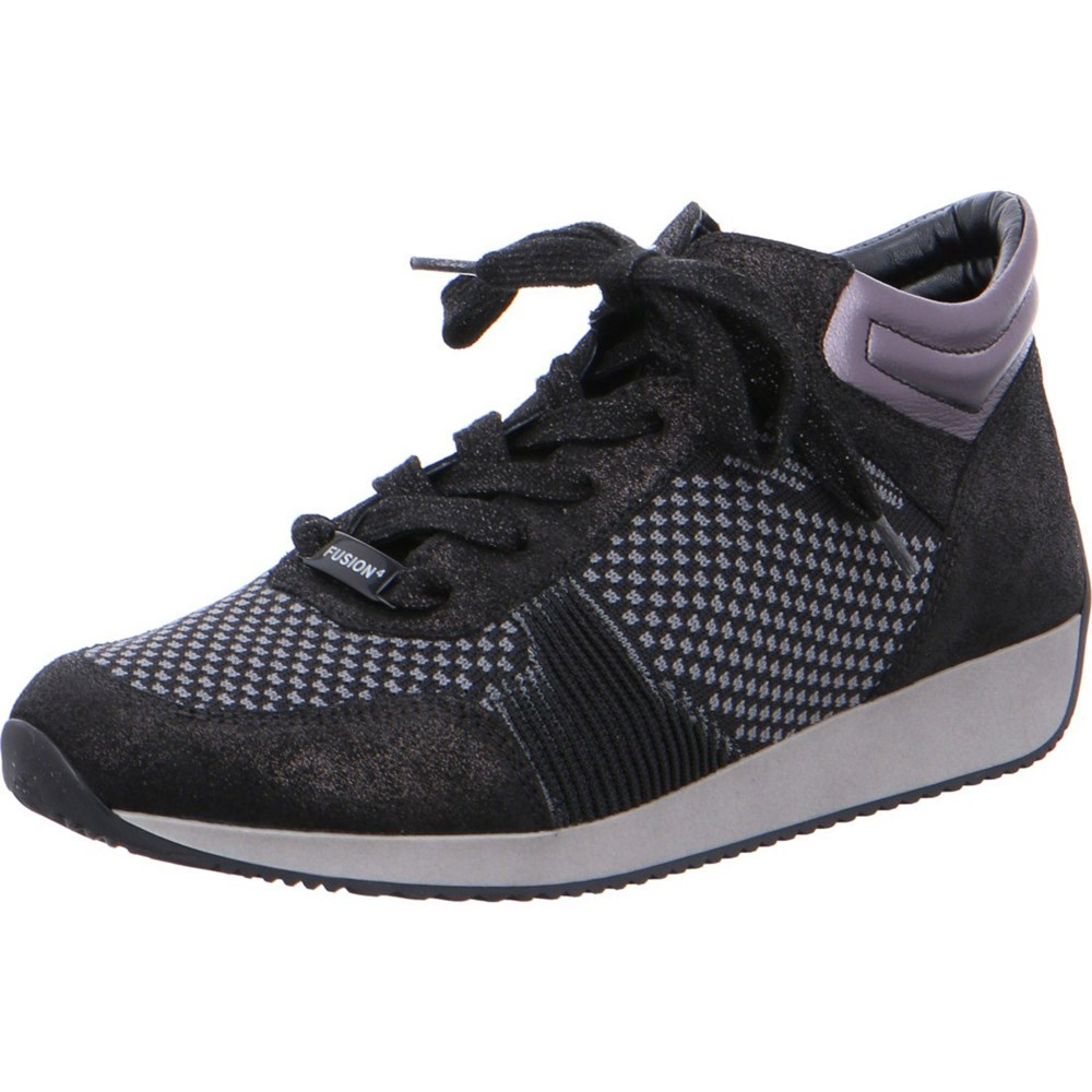 Baskets ARA Lissabon Noir Femme | HXT-62258344