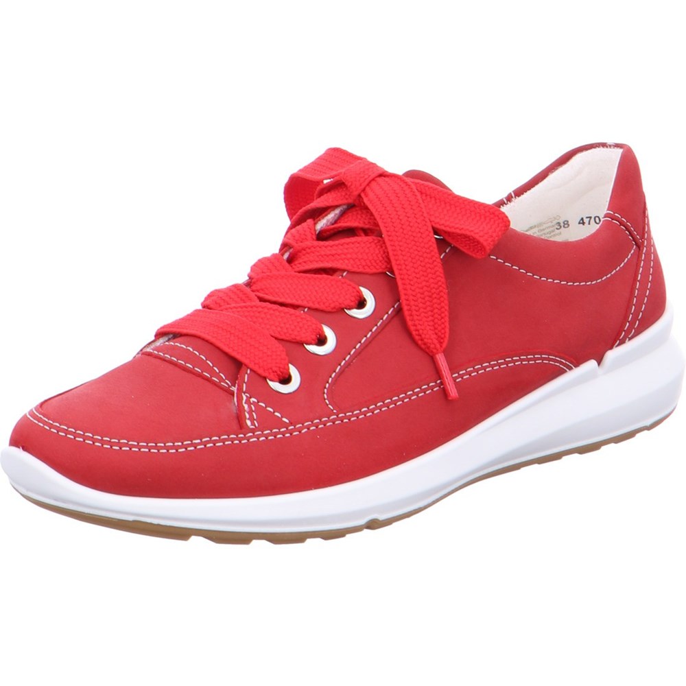 Baskets ARA Frisco Rouge Femme | AVS-91374114