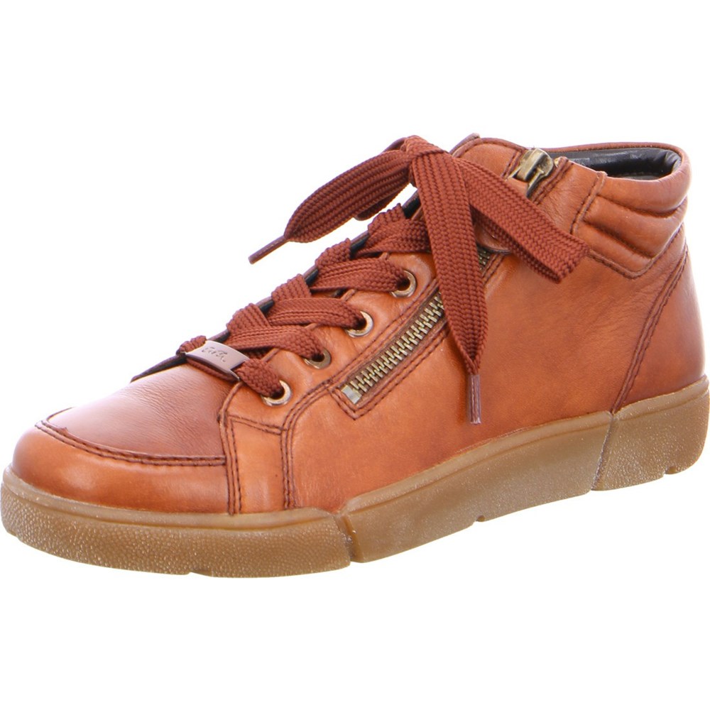 Baskets ARA High top Rom Marron Femme | JXD-18027062