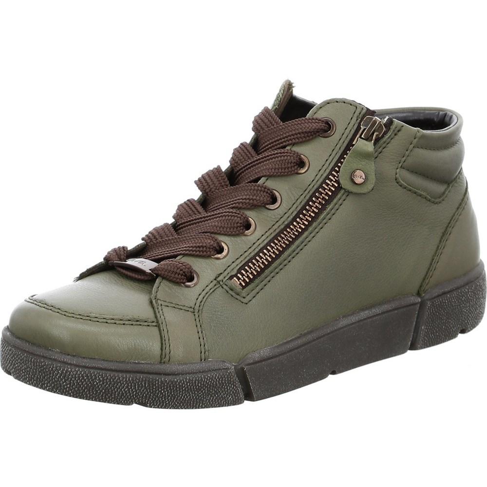 Baskets ARA High top Rom-Sport Vert Femme | BQH-78404063