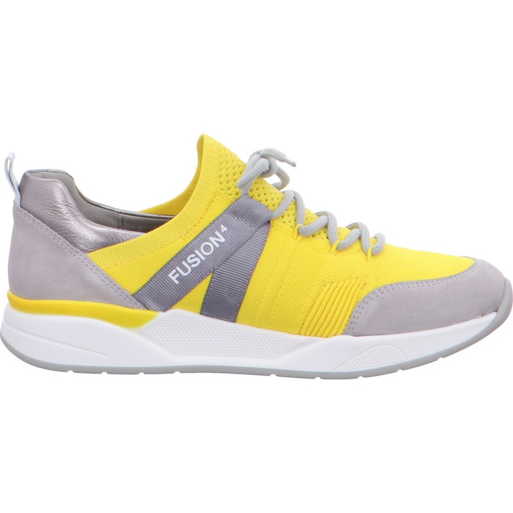 Baskets ARA L.A. Jaune Femme | ZYT-54480307