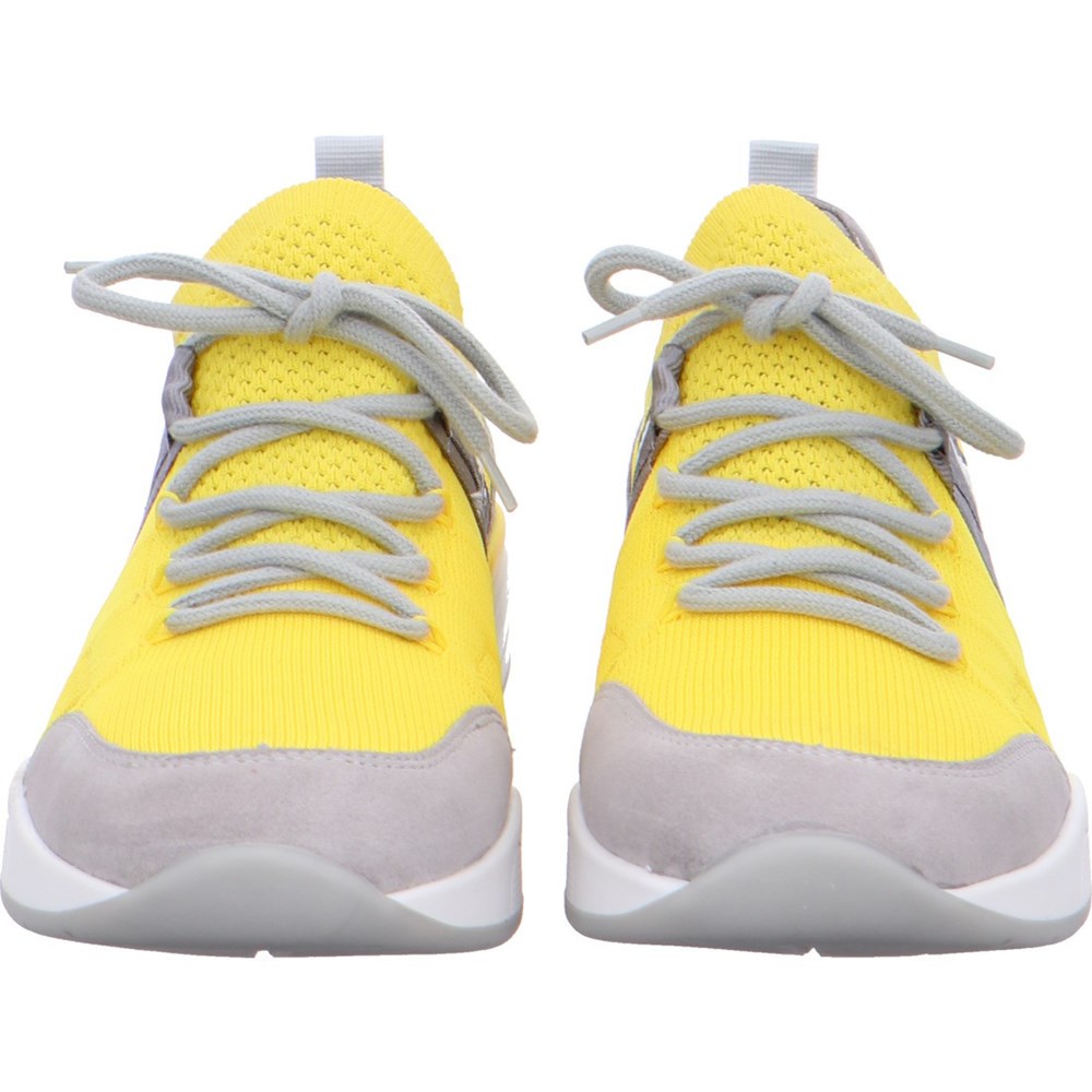 Baskets ARA L.A. Jaune Femme | ZYT-54480307