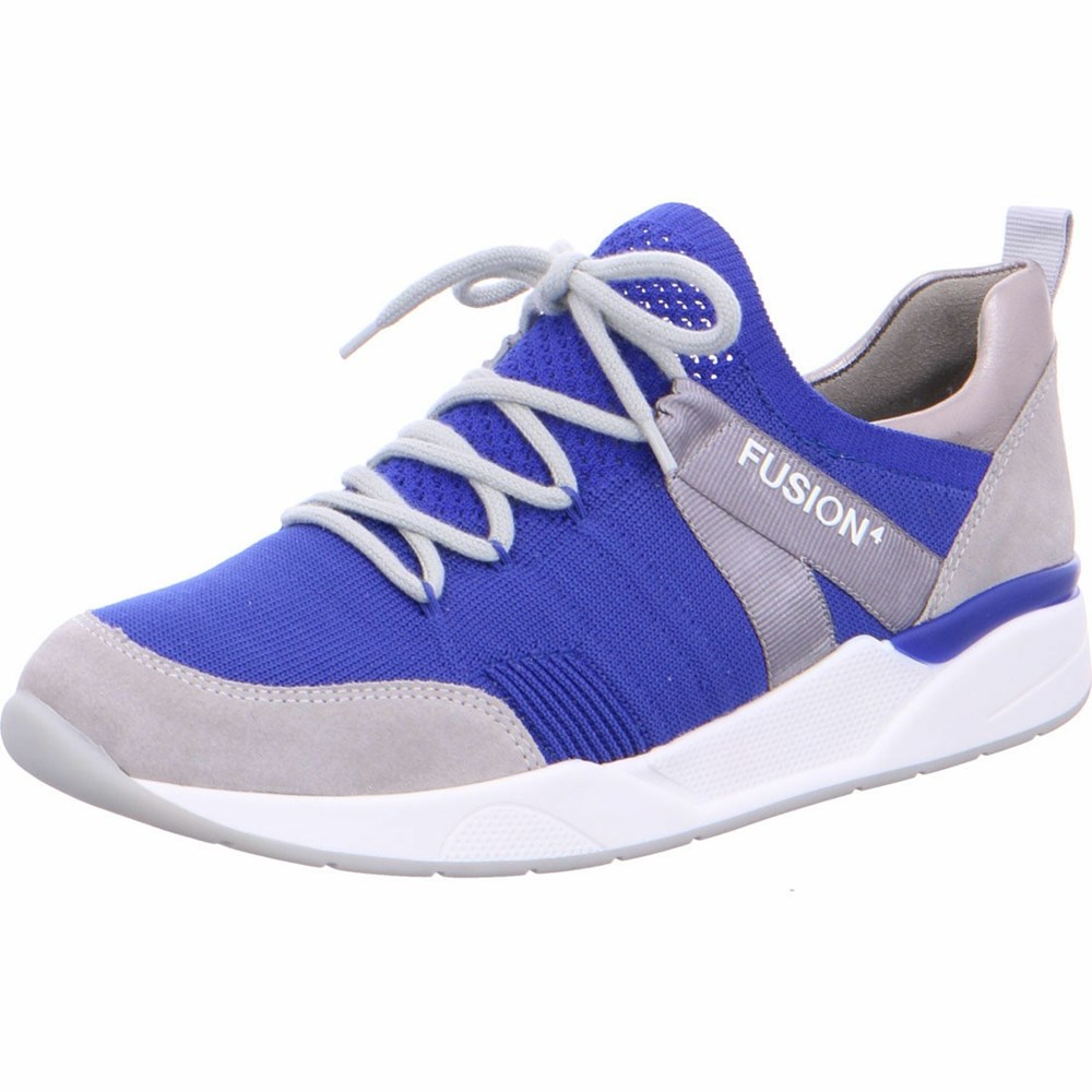 Baskets ARA L.A Bleu Femme | KLZ-46622425