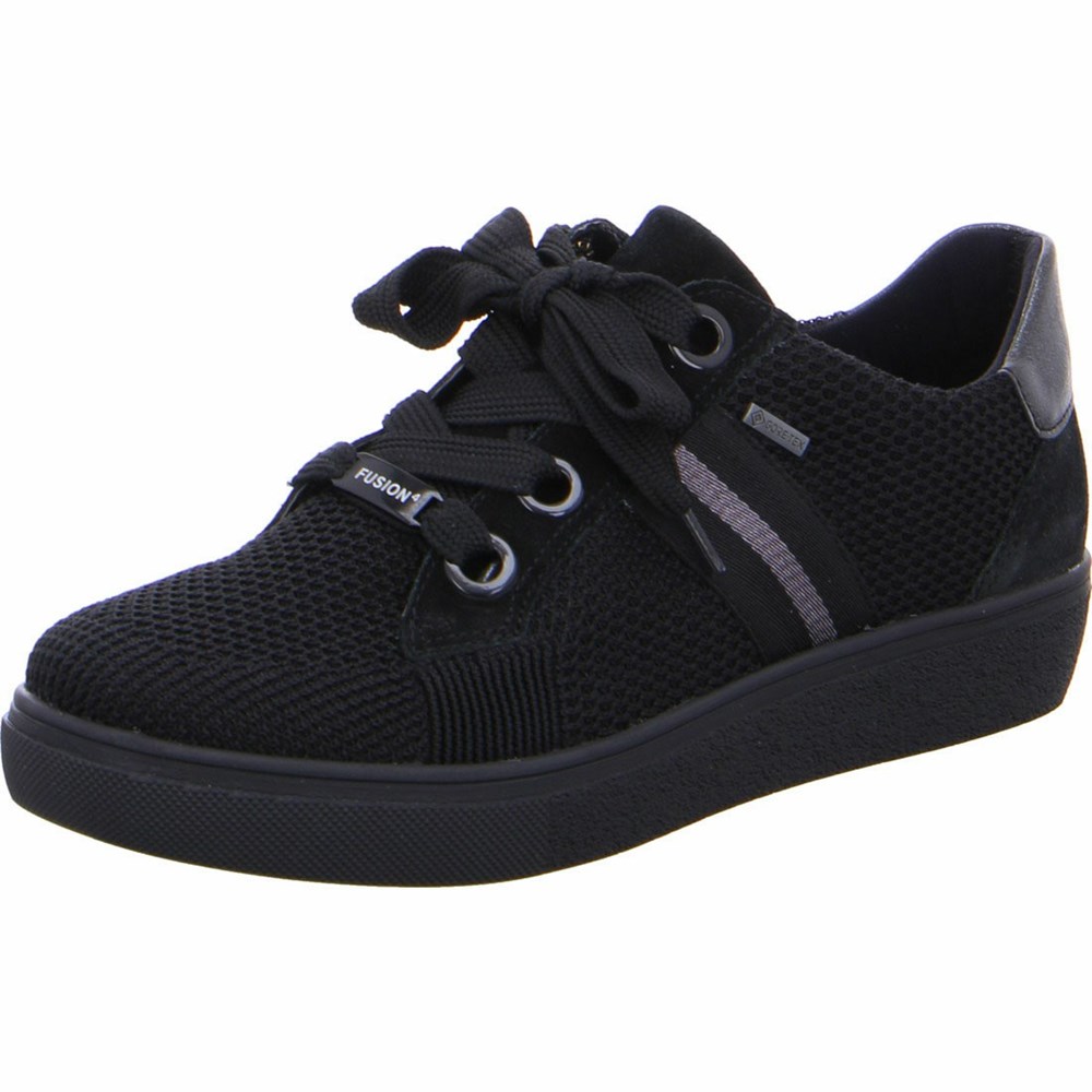 Baskets ARA New-York Noir Femme | ZNX-96590091