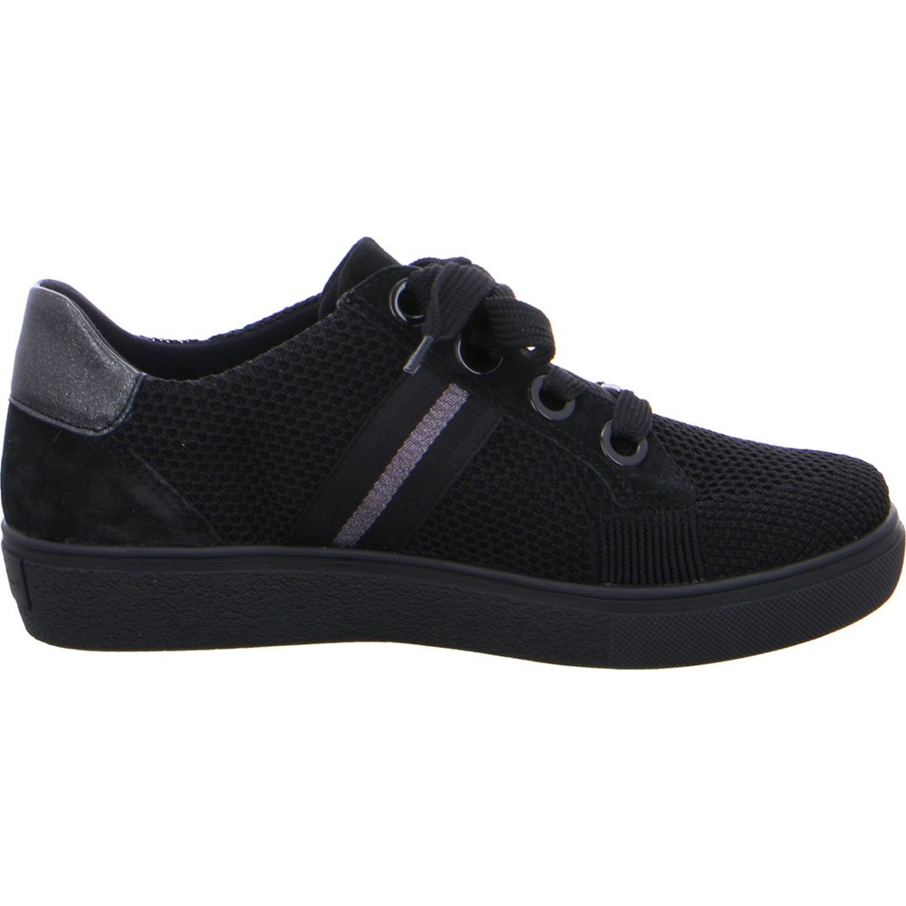 Baskets ARA New-York Noir Femme | ZNX-96590091