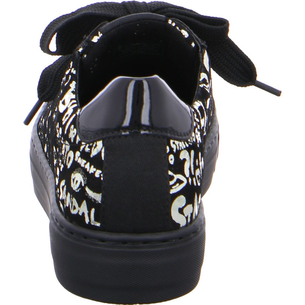 Baskets ARA Courtyard Noir Femme | ICW-21369913