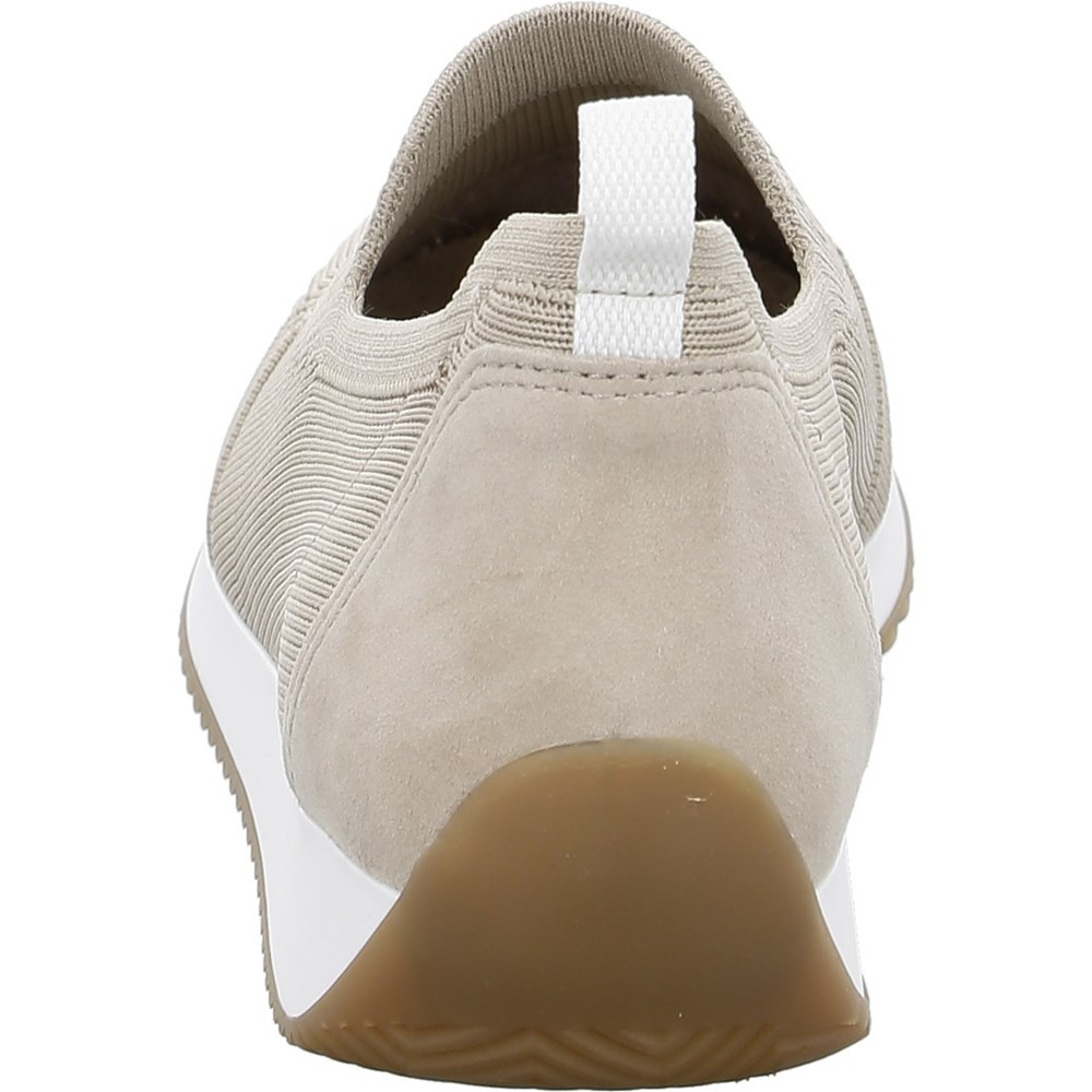 Baskets ARA Slip-ons Lissabon Beige Femme | XOP-72515671