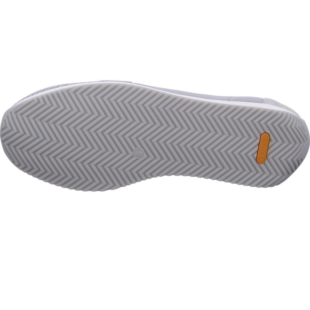 Baskets ARA Slip-ons Lissabon pebble Grise Femme | FMI-73240732