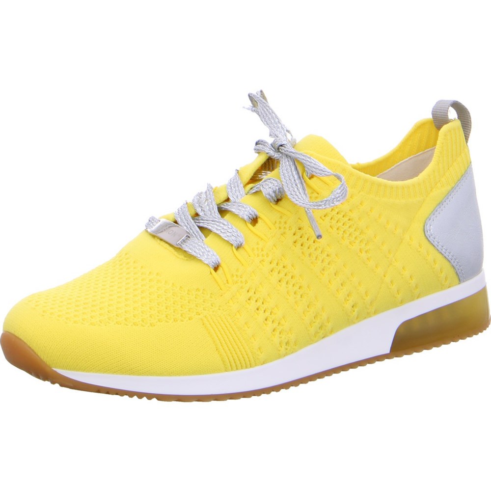 Baskets ARA Lissabon Jaune Femme | KVU-80875584