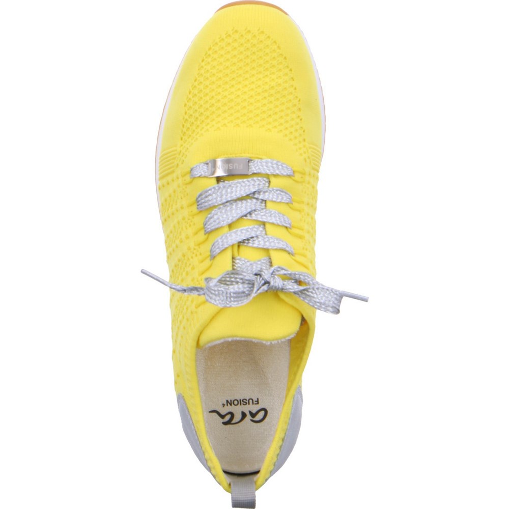 Baskets ARA Lissabon Jaune Femme | KVU-80875584