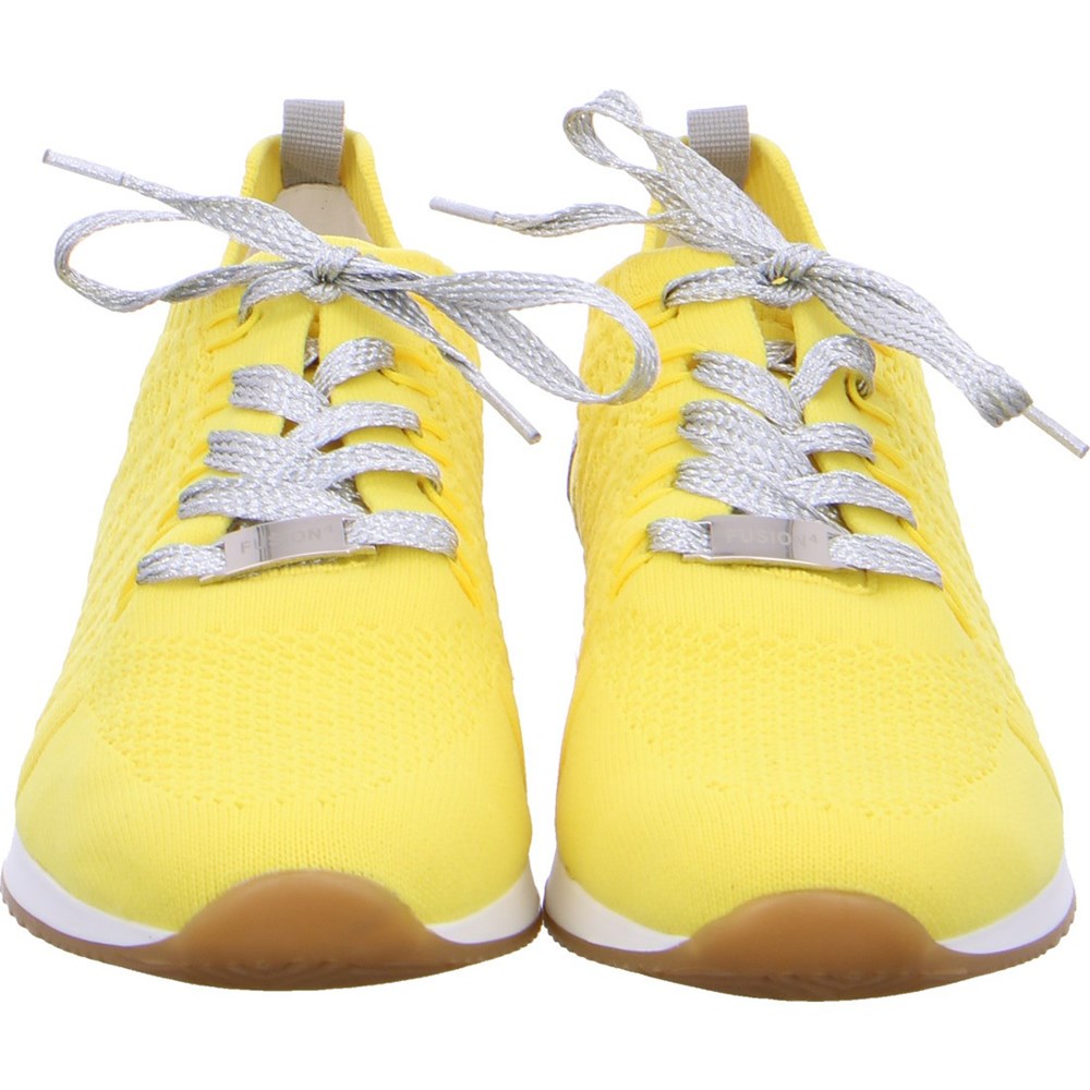 Baskets ARA Lissabon Jaune Femme | KVU-80875584