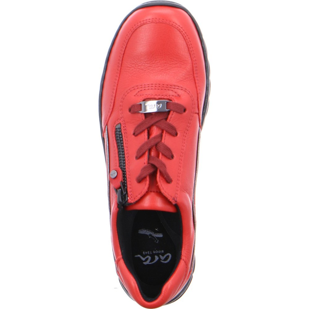 Baskets ARA Tampa Rouge Femme | XDQ-72210635