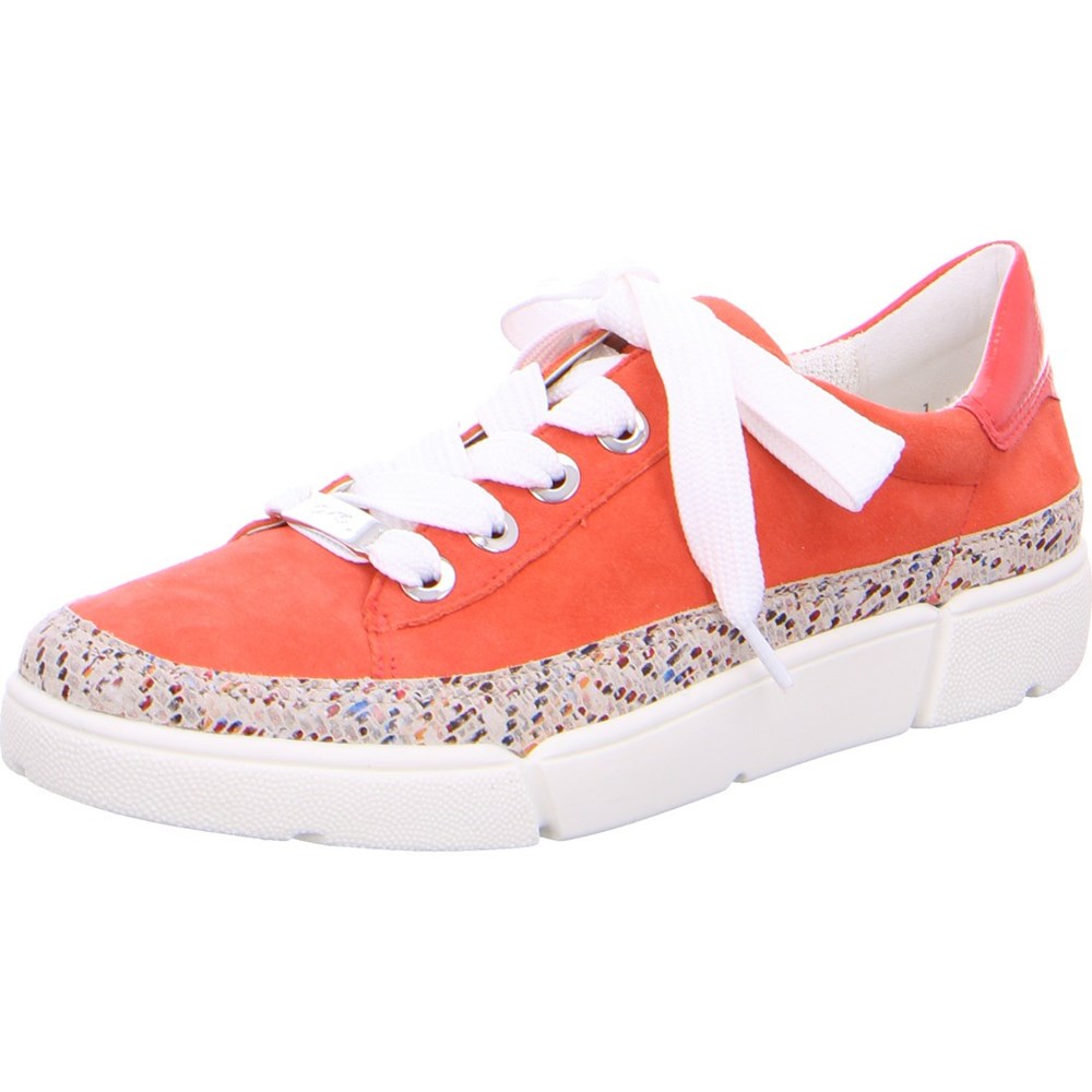 Baskets ARA Rom corallo Rouge Femme | WZI-00111529