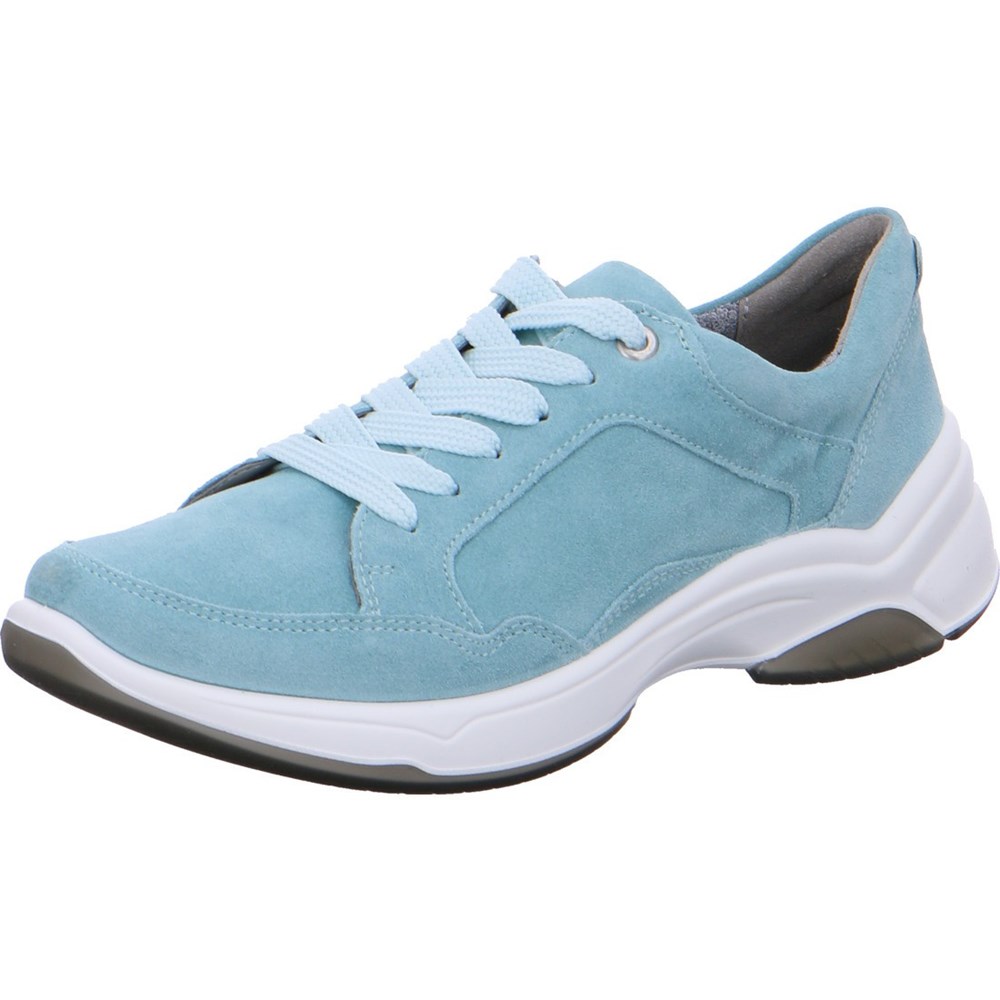 Baskets ARA Miami laguna Bleu Femme | ROY-64524356