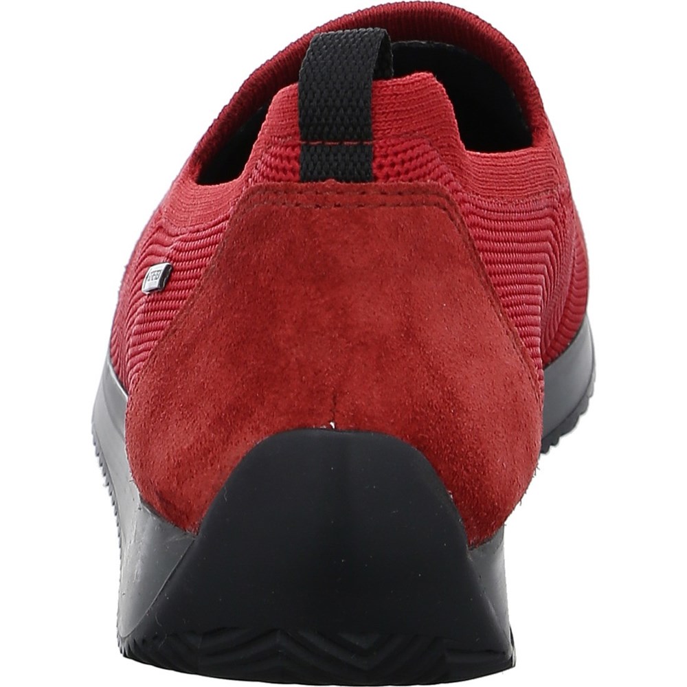 Baskets ARA Slip-ons Lissabon chilli Rouge Femme | RKO-04902188