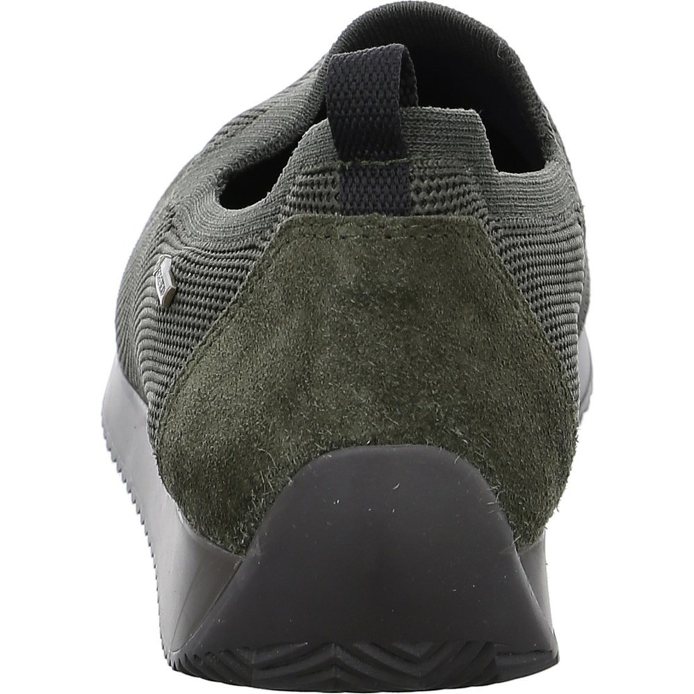 Baskets ARA Slip-ons Lissabon forest Vert Femme | AVQ-98375416