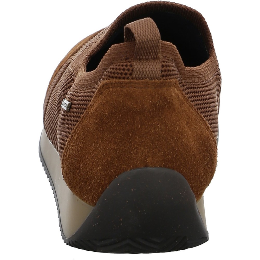 Baskets ARA Slip-ons Lissabon nuts Marron Femme | LTK-68167910