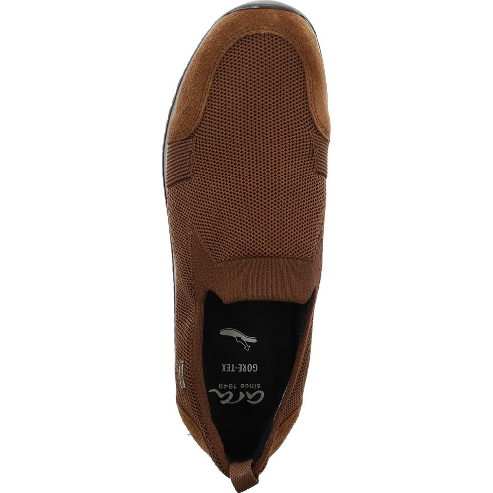 Baskets ARA Slip-ons Lissabon nuts Marron Femme | LTK-68167910