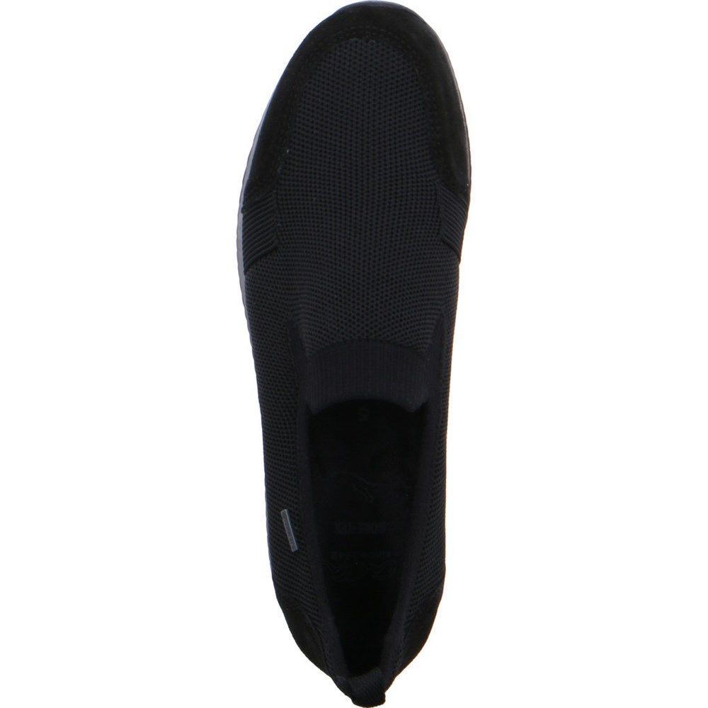 Baskets ARA Slip-ons Lissabon Noir Femme | OMH-36084487