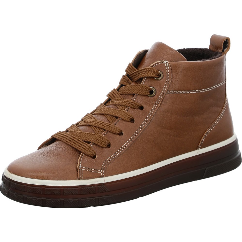 Baskets ARA Frisco cognac Marron Femme | IHO-20975579