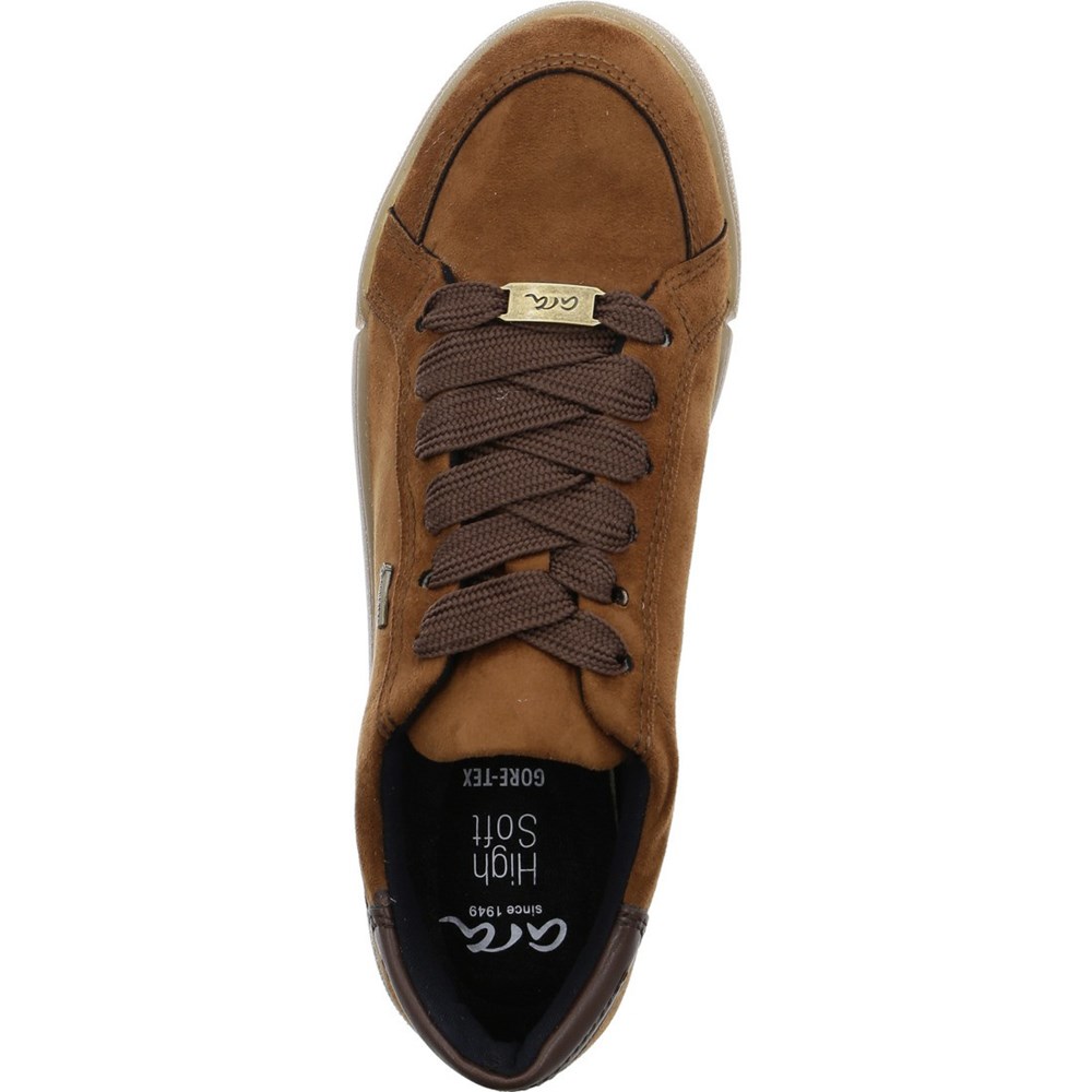 Baskets ARA Rom-Sport cognac Marron Femme | CLN-00189494