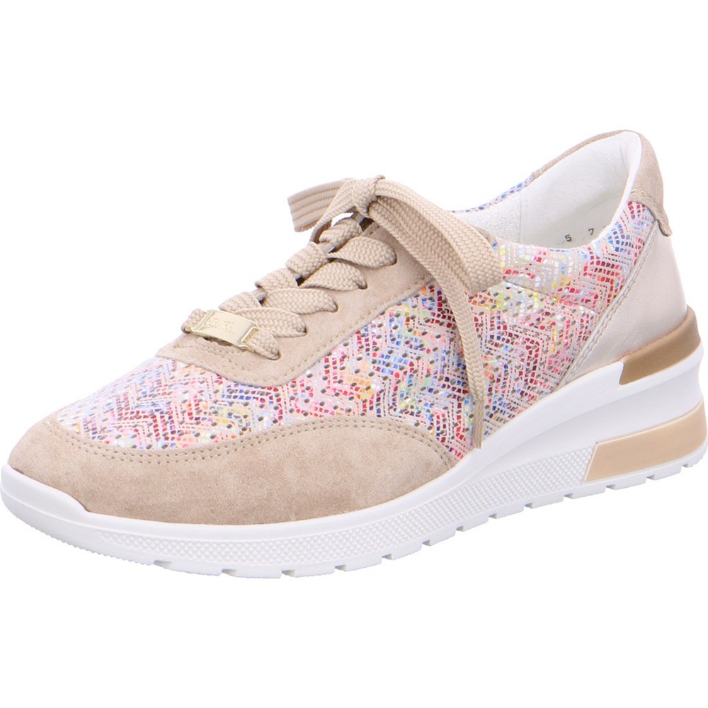 Baskets ARA Neapel multi Beige Femme | BIY-21915325