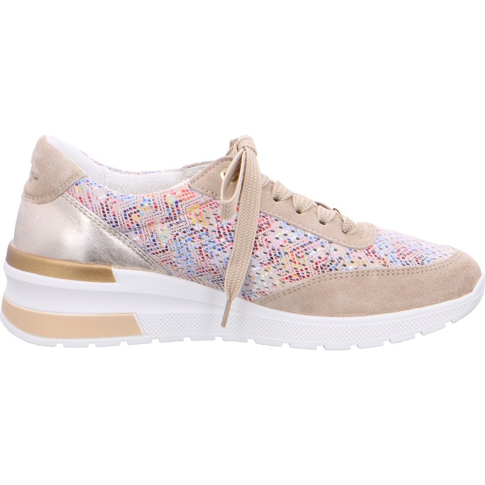 Baskets ARA Neapel multi Beige Femme | BIY-21915325