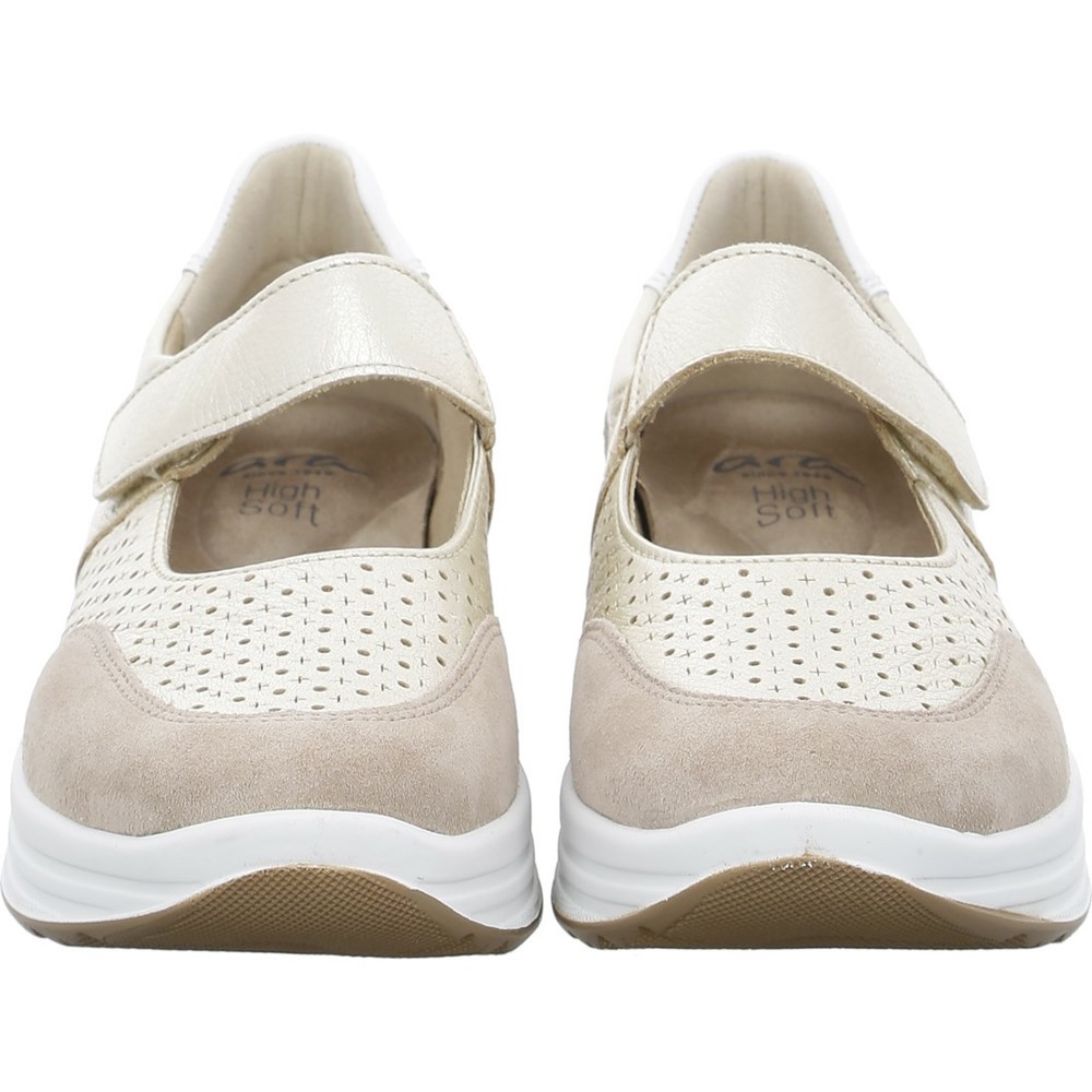 Baskets ARA Sapporo Beige Femme | FYO-55117264