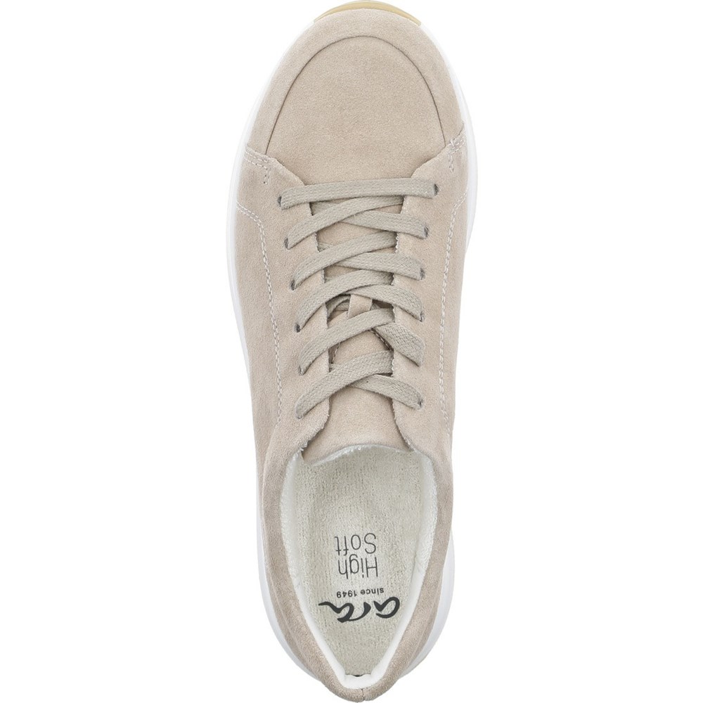 Baskets ARA Osaka Beige Femme | QSK-36080355