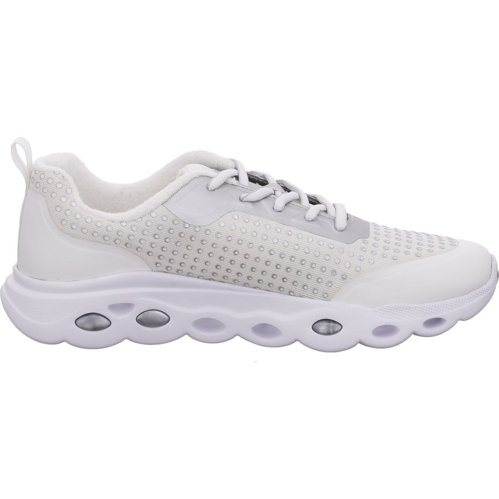 Baskets ARA Energystep Racer Blanche Femme | POY-49499811