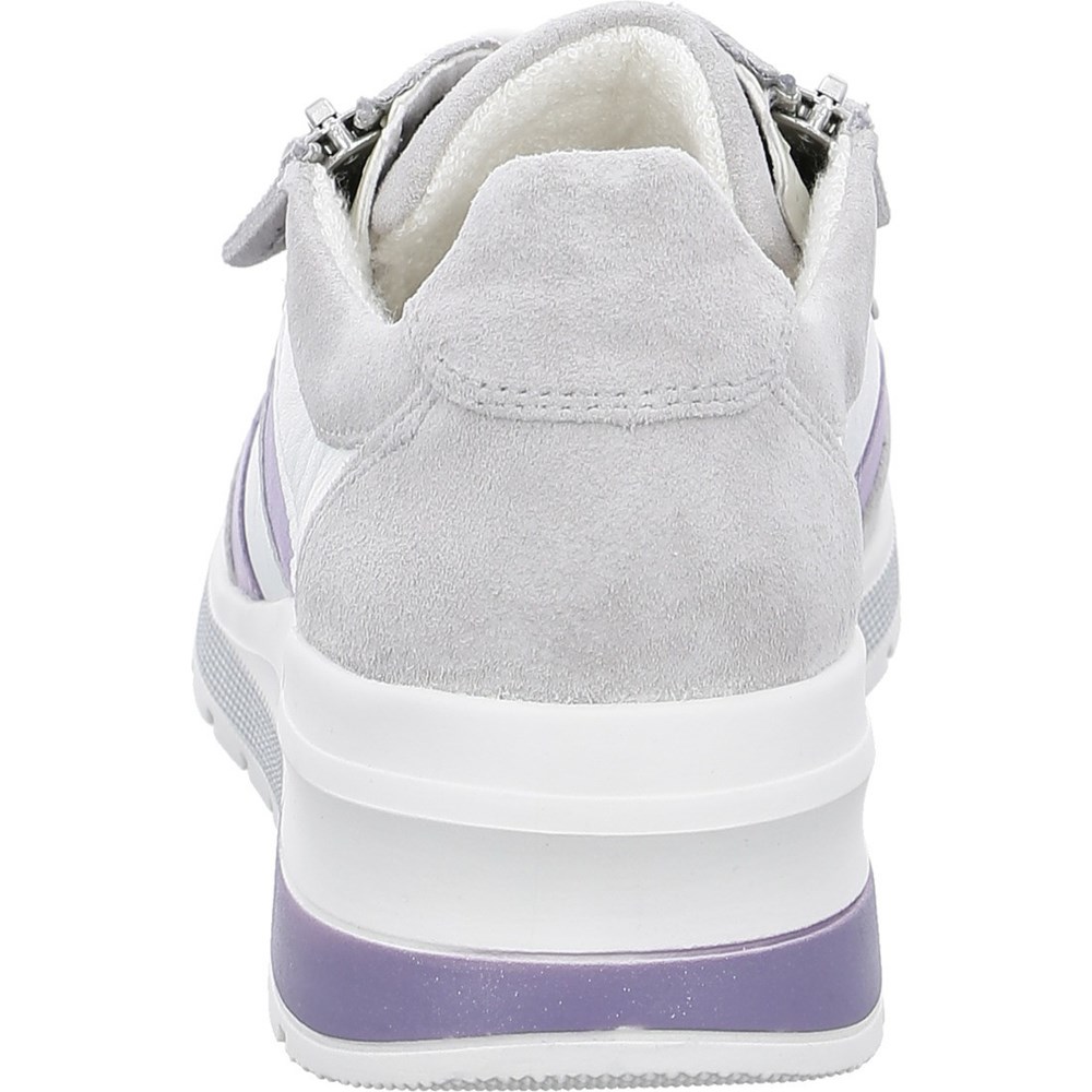 Baskets ARA Neapel pebble, lavender Grise Femme | RXY-41365150