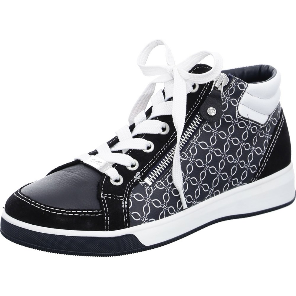 Baskets ARA High top Rom Bleu Femme | ORP-81201293