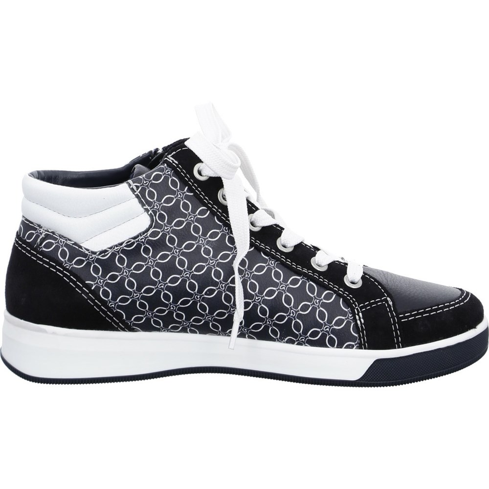 Baskets ARA High top Rom Bleu Femme | ORP-81201293