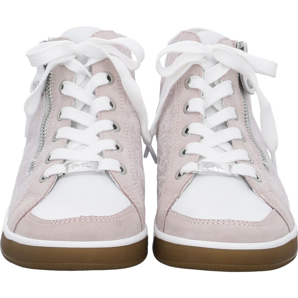 Baskets ARA High top Rom Blanche Femme | NFF-63826673