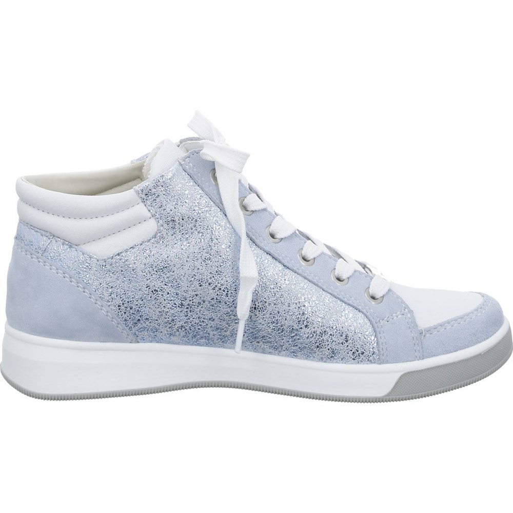 Baskets ARA High top Rom aqua Bleu Femme | XPR-99201717