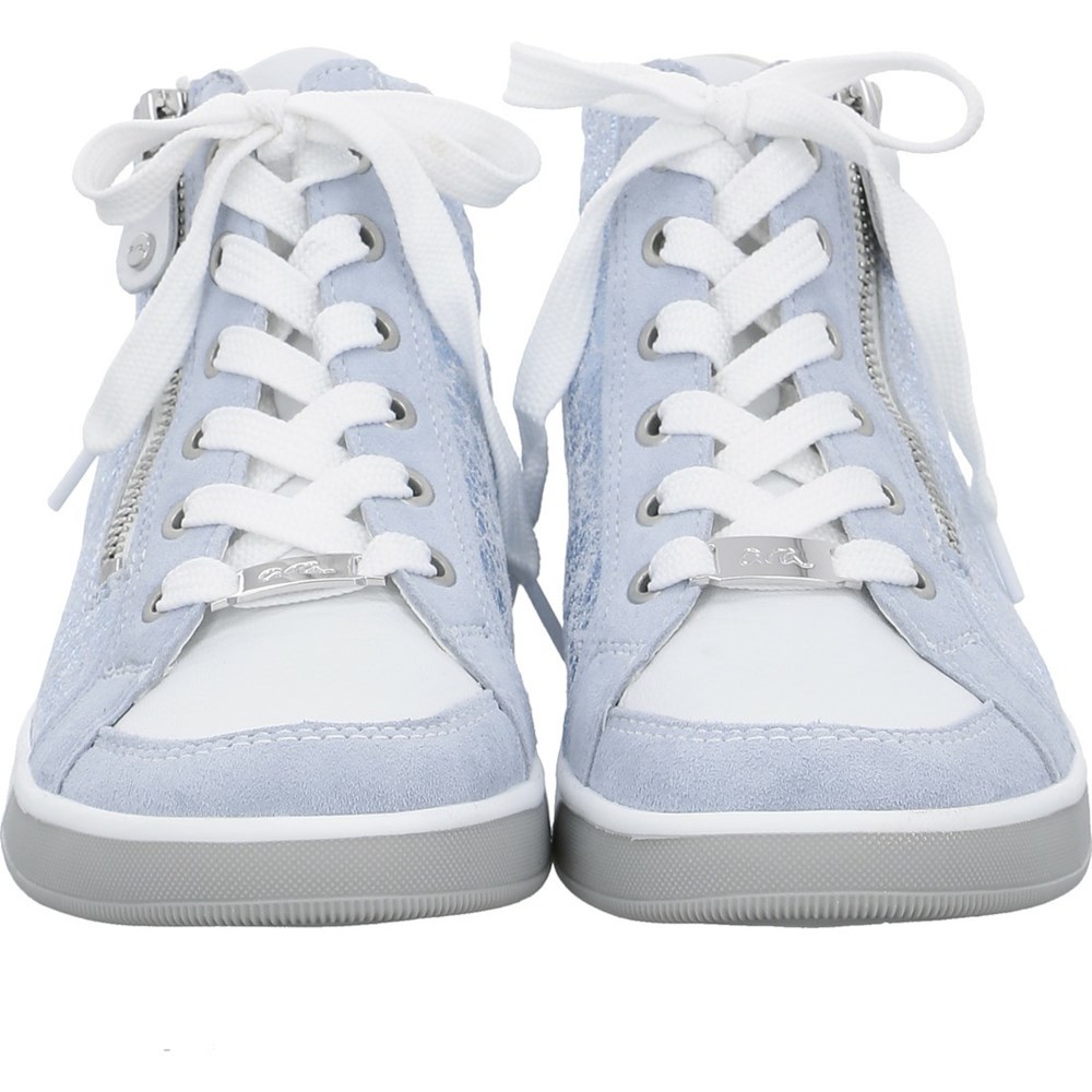 Baskets ARA High top Rom aqua Bleu Femme | XPR-99201717