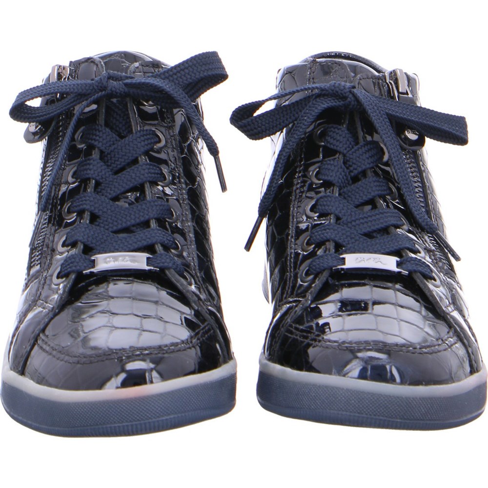 Baskets ARA High top Rom midnight Bleu Femme | XBB-07258574