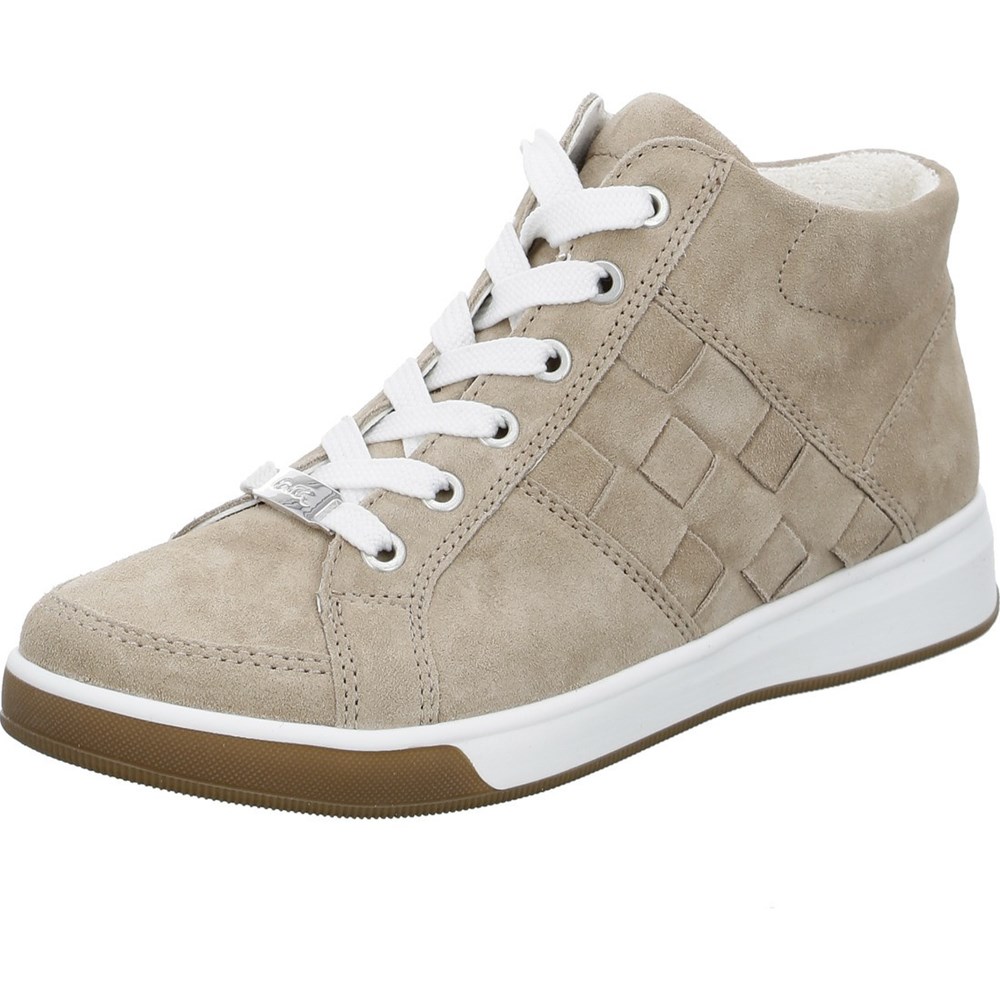 Baskets ARA High top Rom Beige Femme | IUZ-45533636