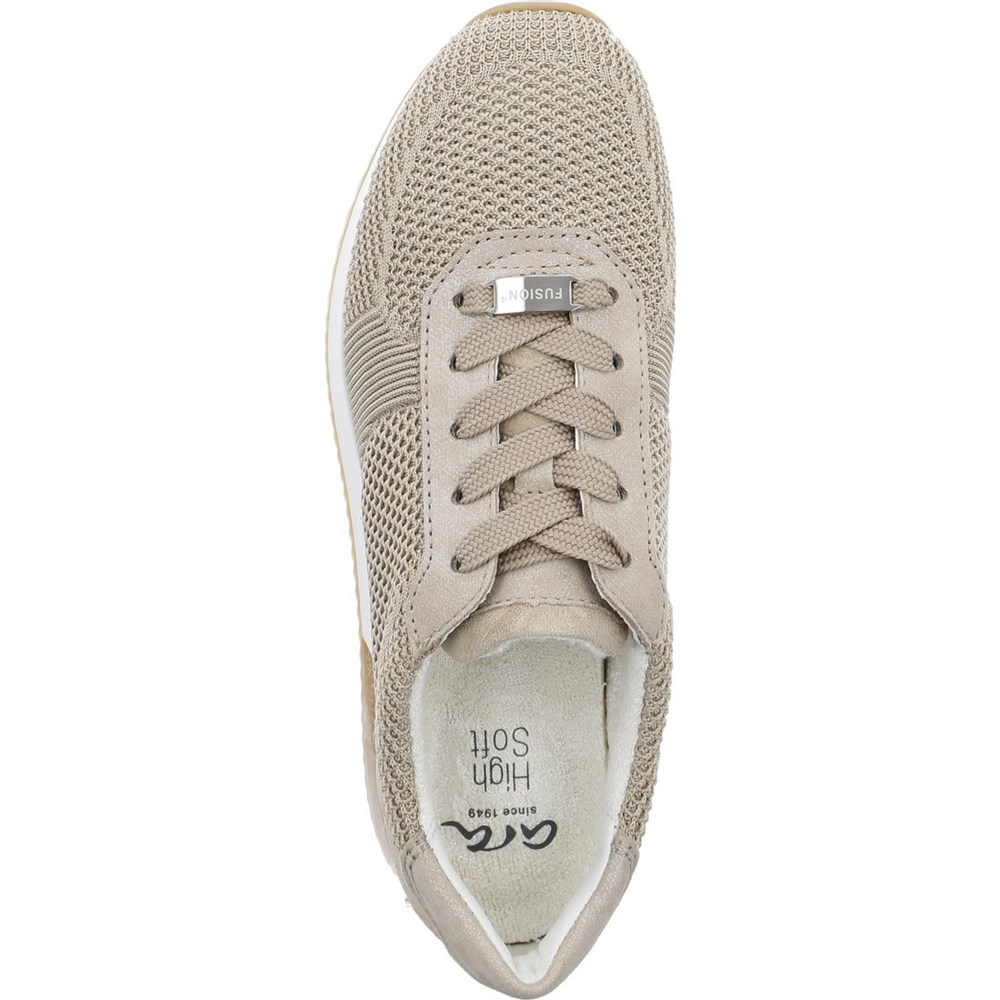 Baskets ARA Lissabon Beige Femme | THE-17268238