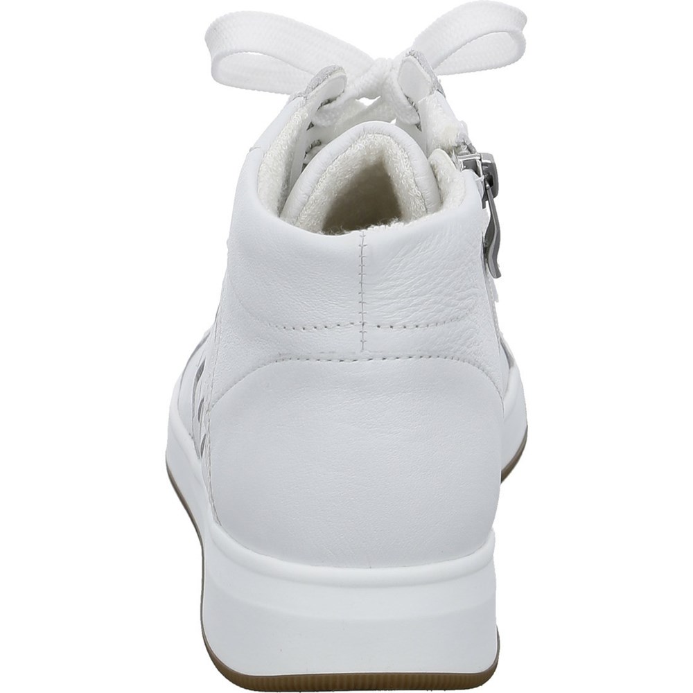 Baskets ARA High top Rom Blanche Femme | RTD-35448639