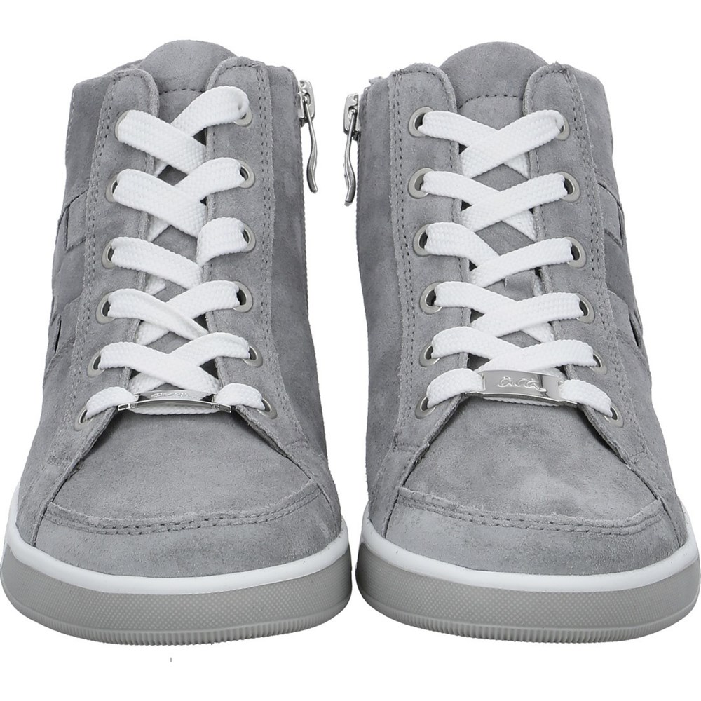 Baskets ARA High top Rom Grise Femme | BWV-77093858