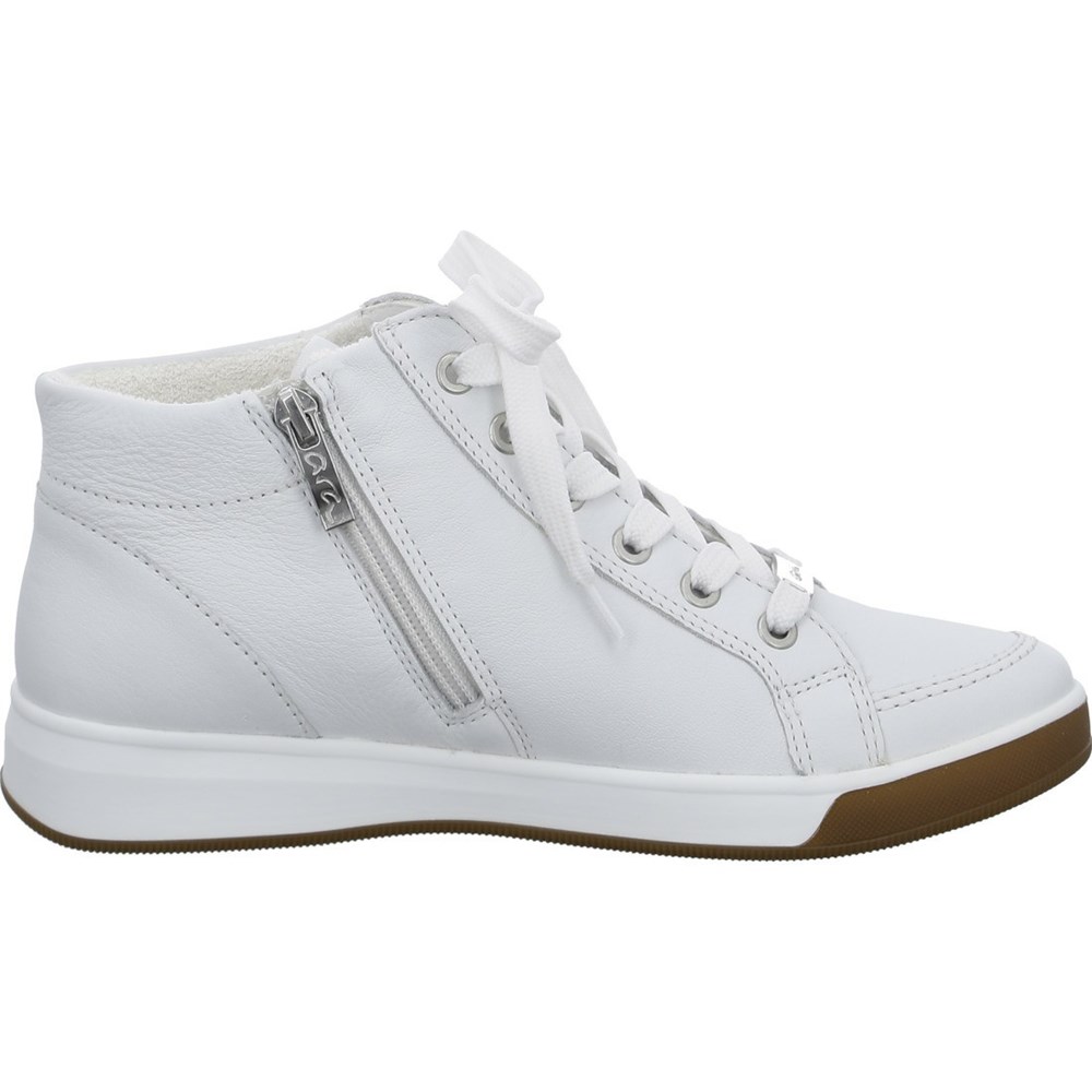 Baskets ARA High top Rom Blanche Femme | RTD-35448639