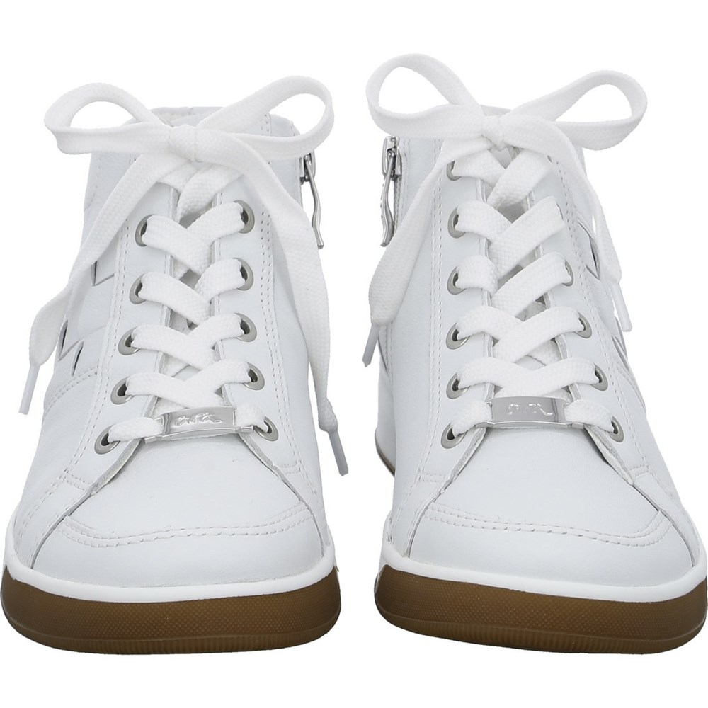 Baskets ARA High top Rom Blanche Femme | RTD-35448639