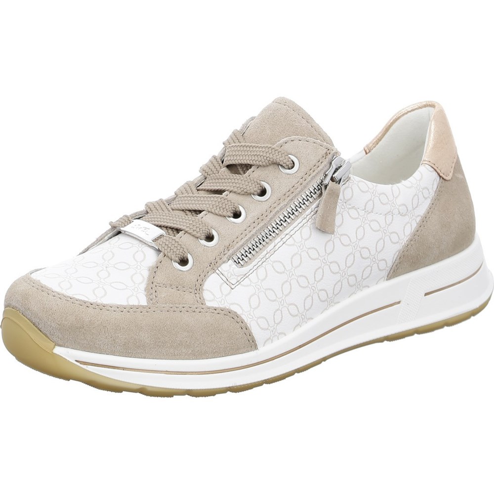 Baskets ARA Osaka Beige Femme | KLU-56751482