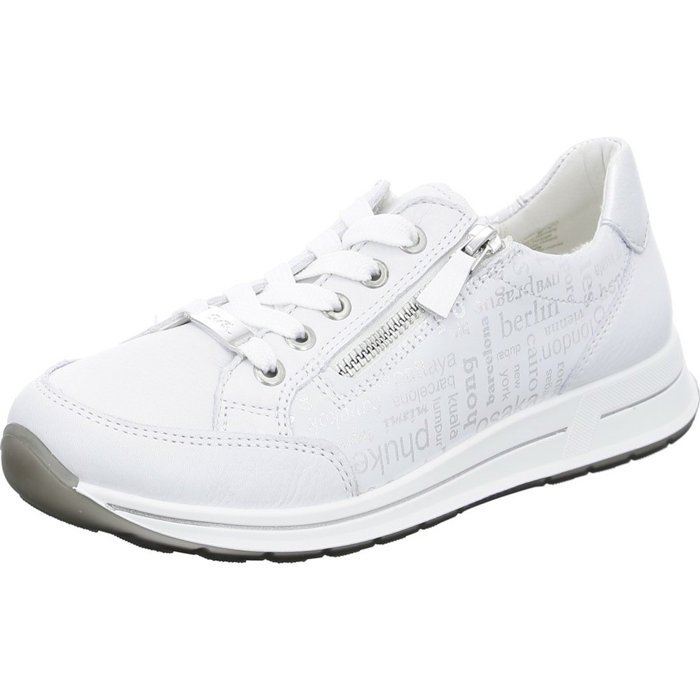 Baskets ARA Osaka nebbia Blanche Femme | YQQ-48193138