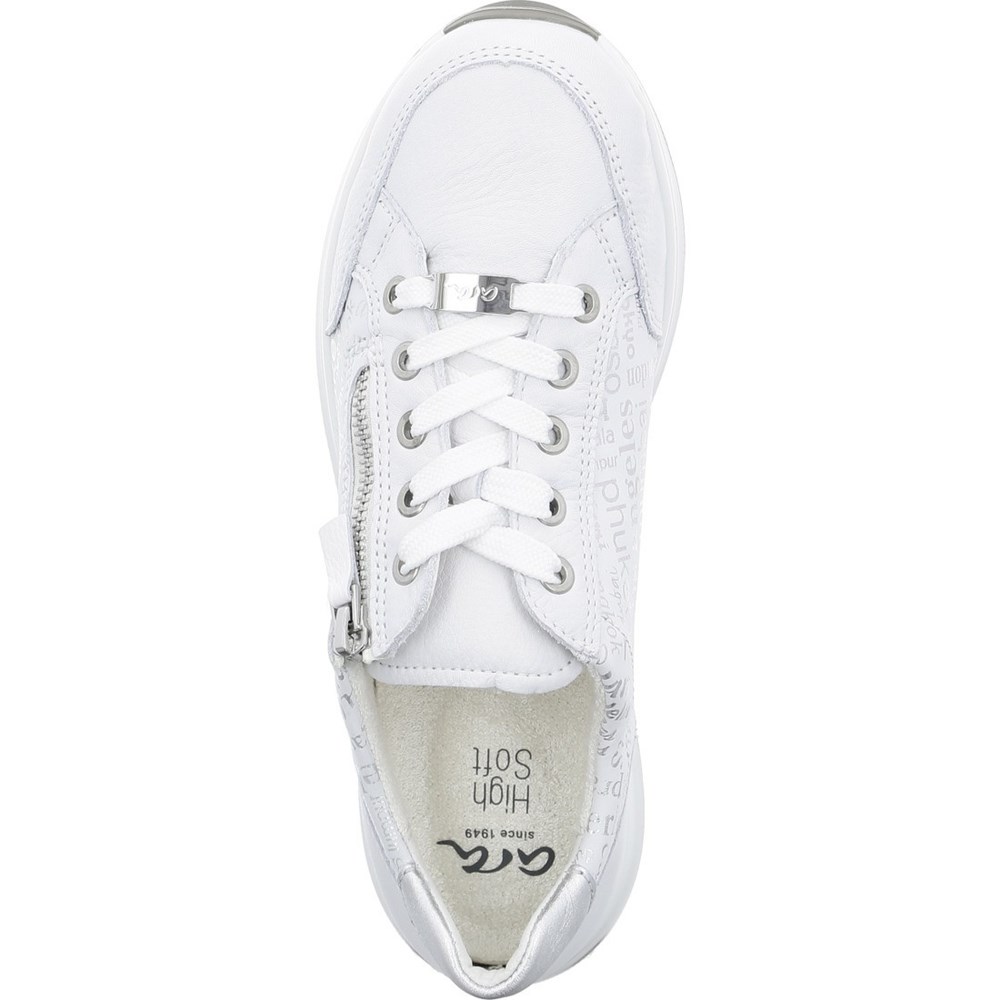 Baskets ARA Osaka nebbia Blanche Femme | YQQ-48193138