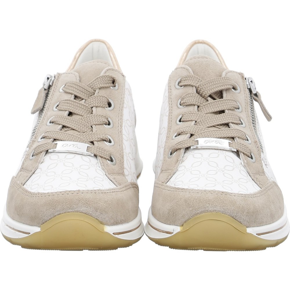 Baskets ARA Osaka Beige Femme | KLU-56751482