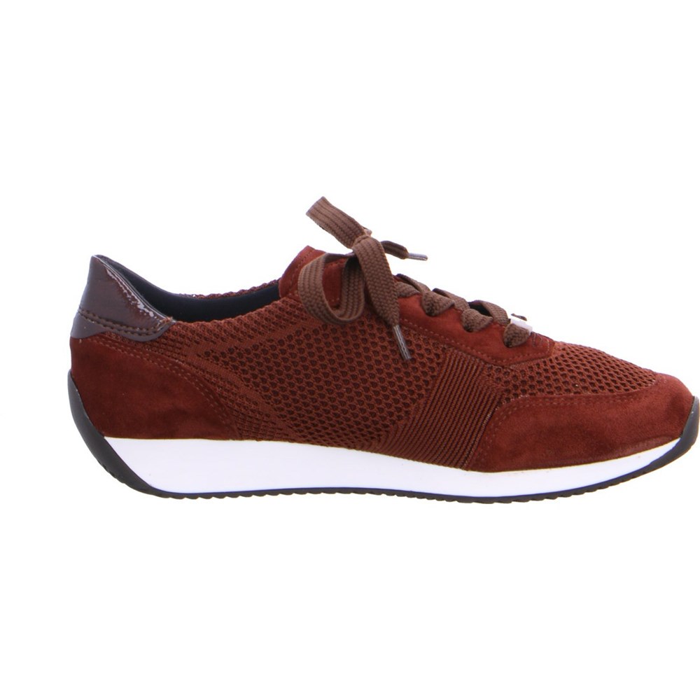 Baskets ARA trainers Lissabon Marron Femme | VSF-12779414