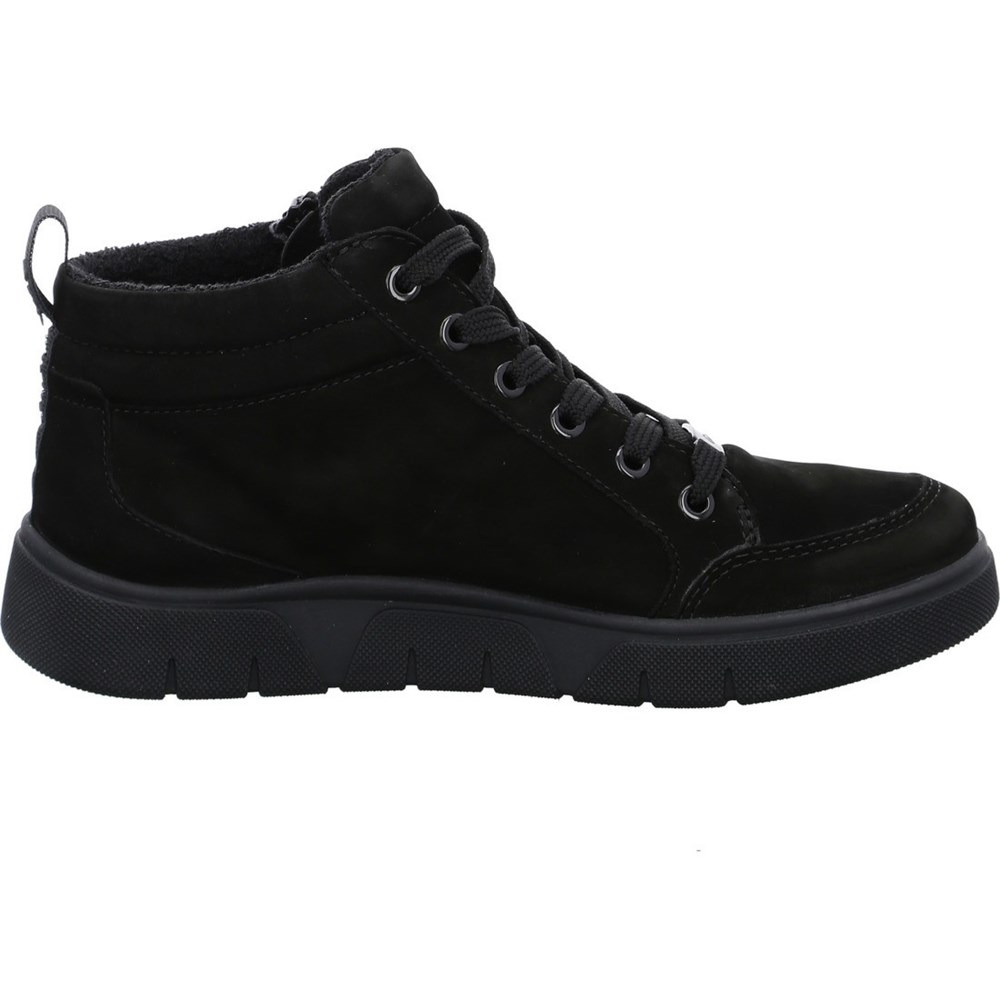 Baskets ARA High top Rom-Sport Noir Femme | DBO-11575682