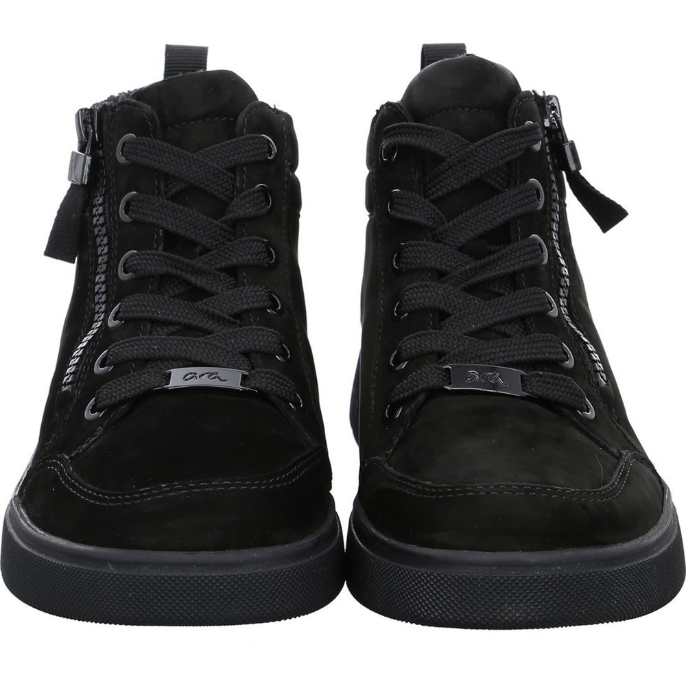 Baskets ARA High top Rom-Sport Noir Femme | DBO-11575682